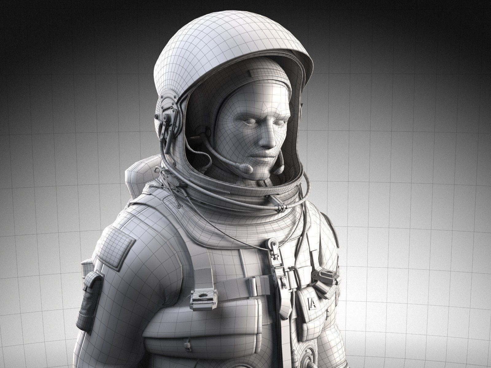 ACES - US Advanced Crew Escape Suit 3D model_22