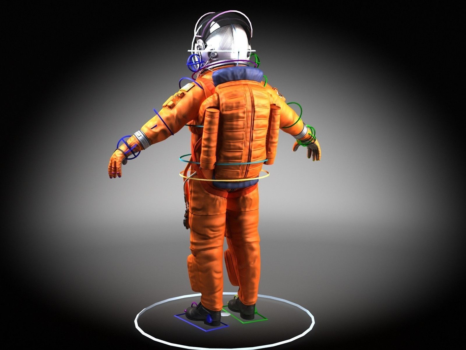 ACES - US Advanced Crew Escape Suit 3D model_10