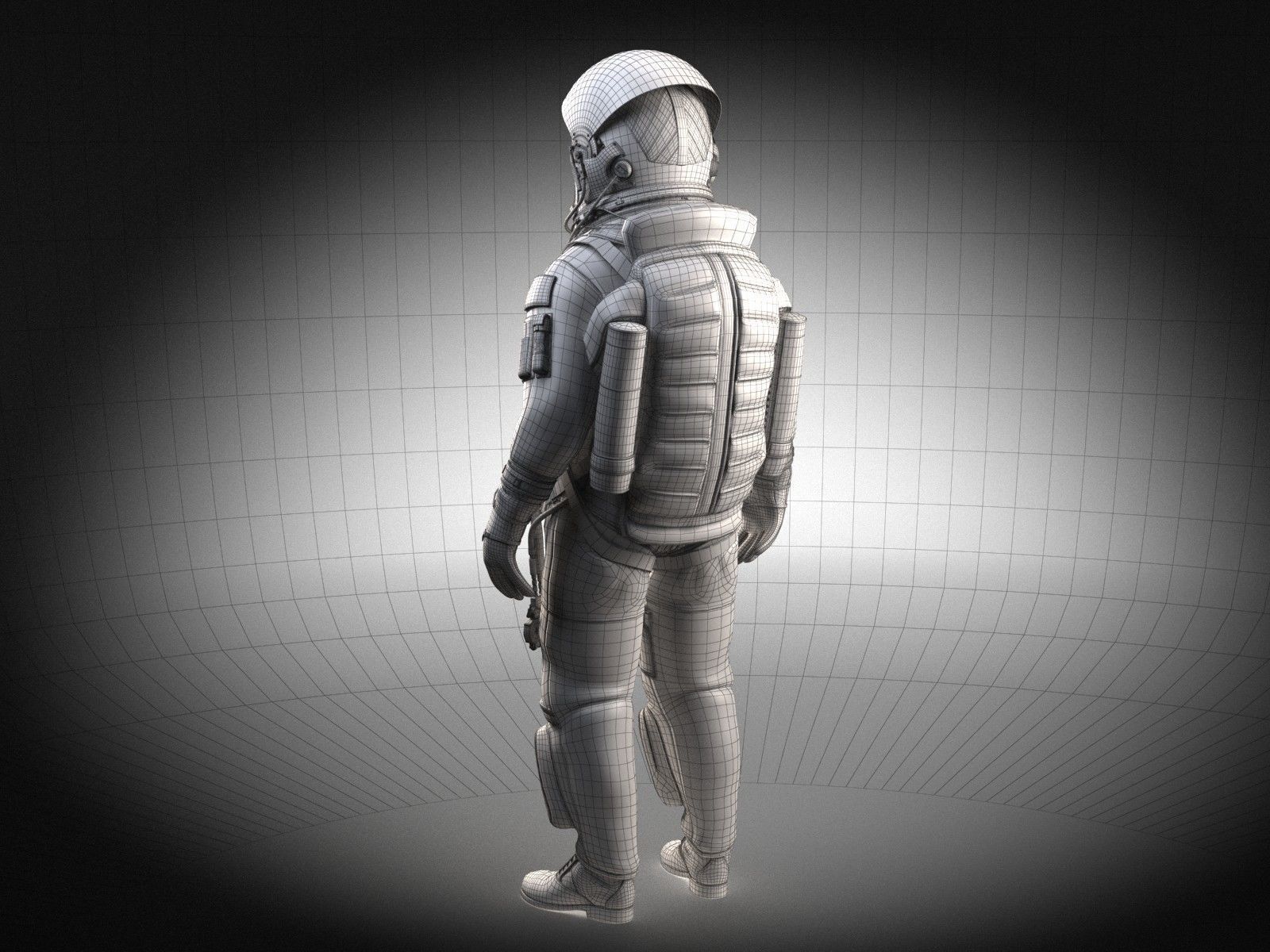 ACES - US Advanced Crew Escape Suit 3D model_21