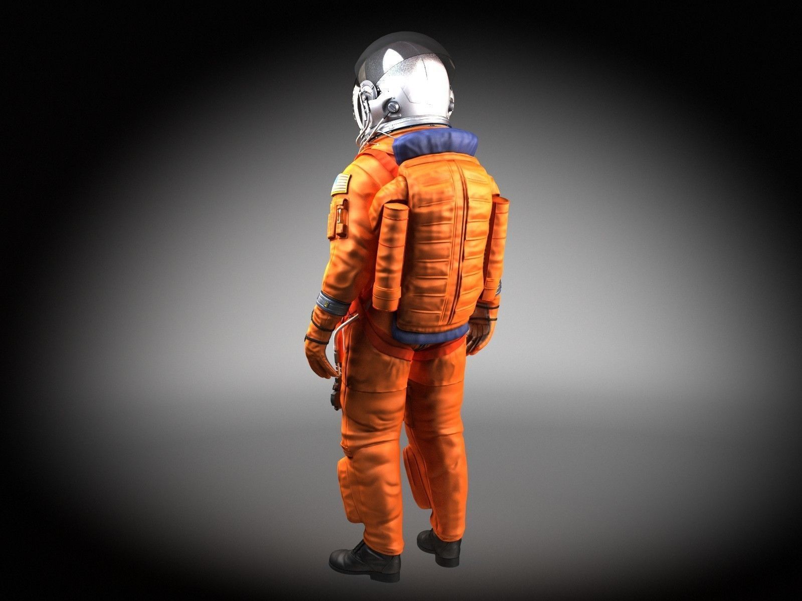 ACES - US Advanced Crew Escape Suit 3D model_4