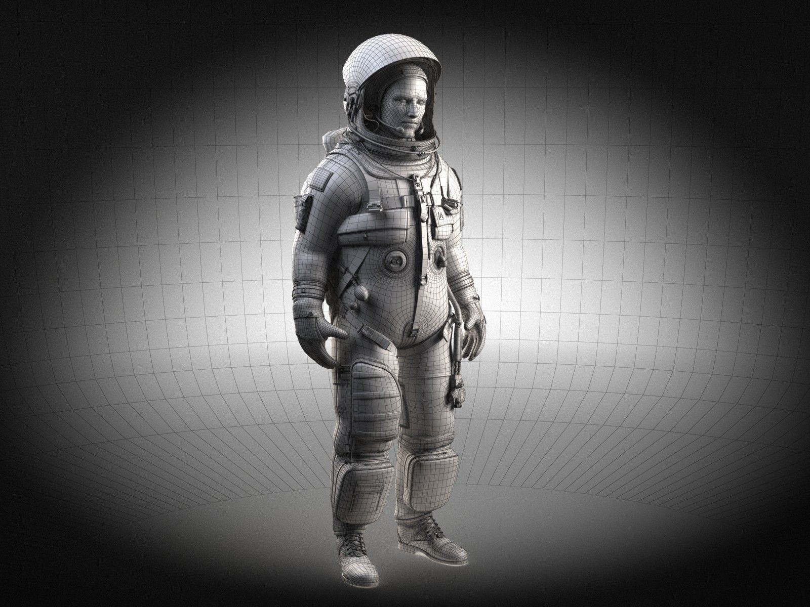 ACES - US Advanced Crew Escape Suit 3D model_19