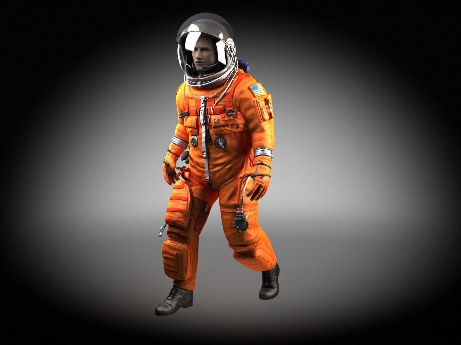ACES - US Advanced Crew Escape Suit 3D model_2