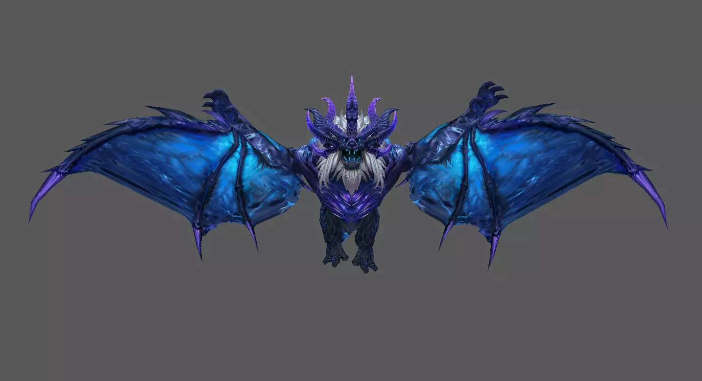 Mount - Flying Type 16 Low-poly 3D model_2