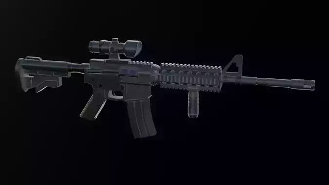 M4 assault rifle