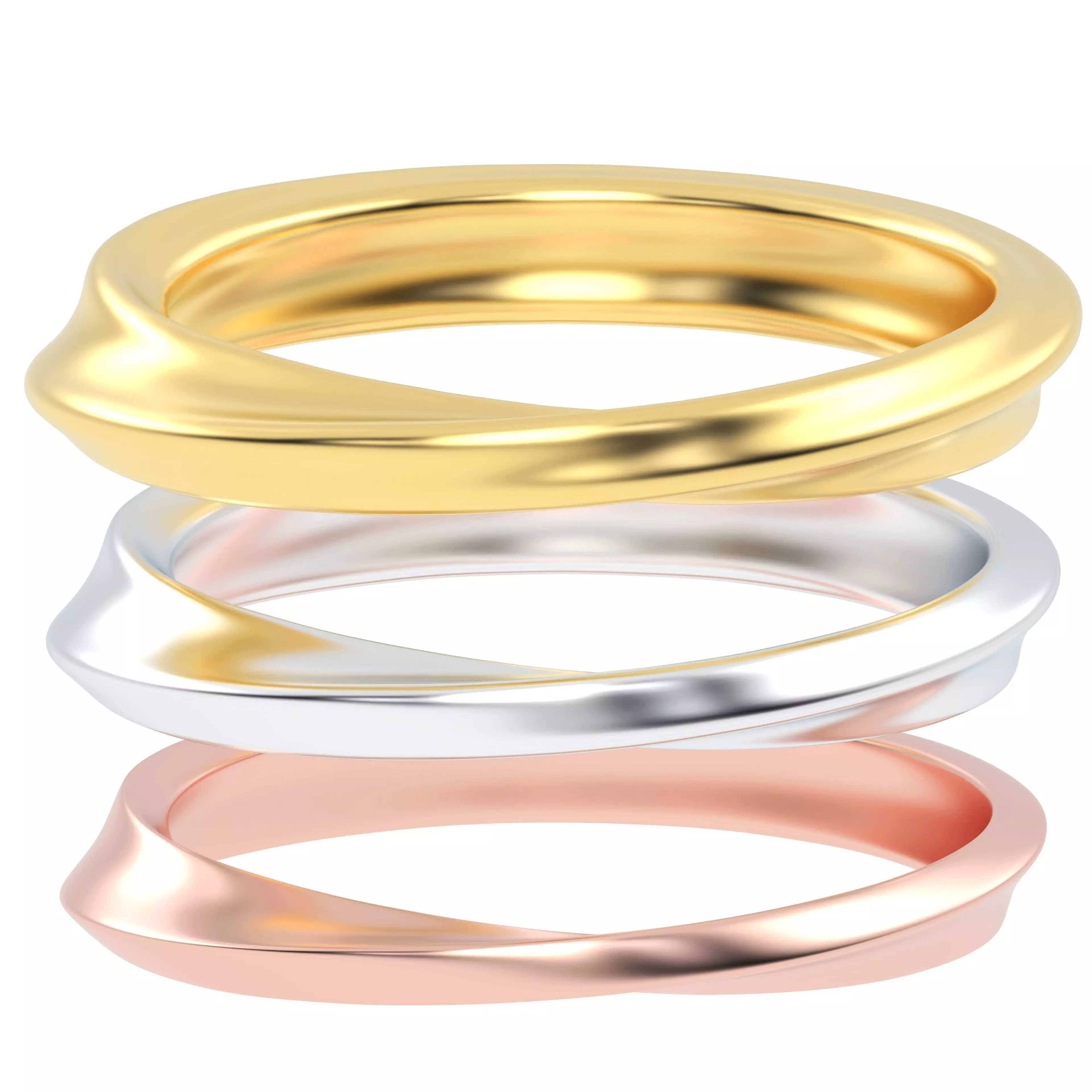 Eternal love ring 2 3D print model