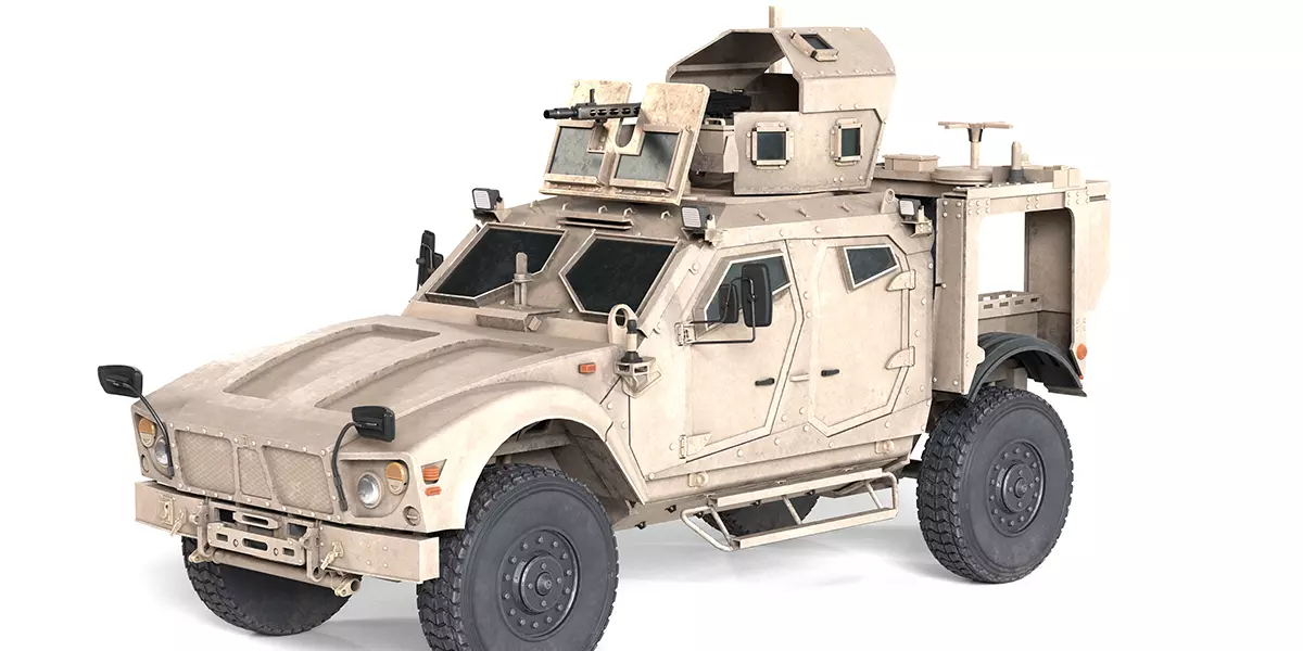 5 Military Vehicles Collection v5 Free low-poly 3D model_3