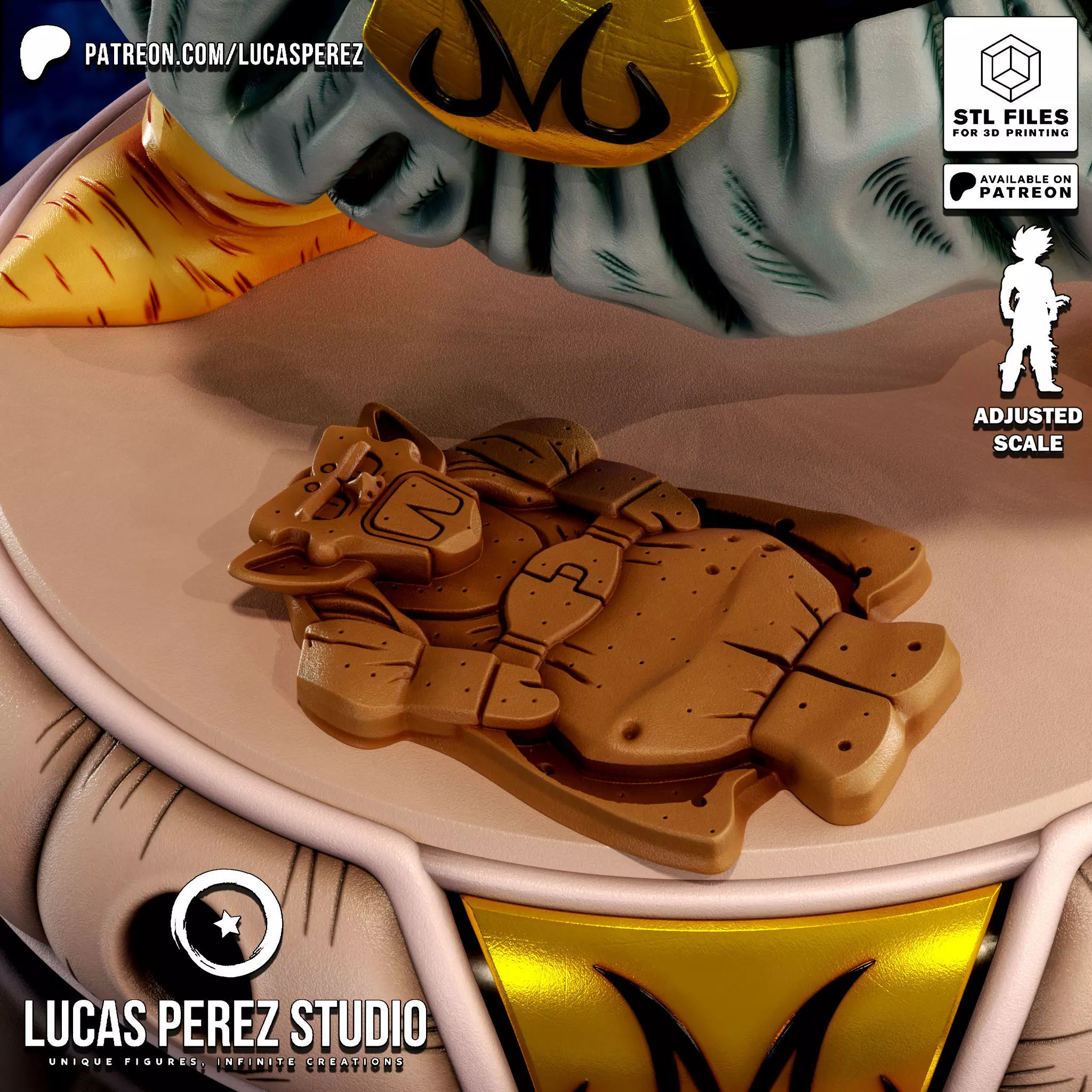 MAJIN BUU CHIBI 3D print model_14