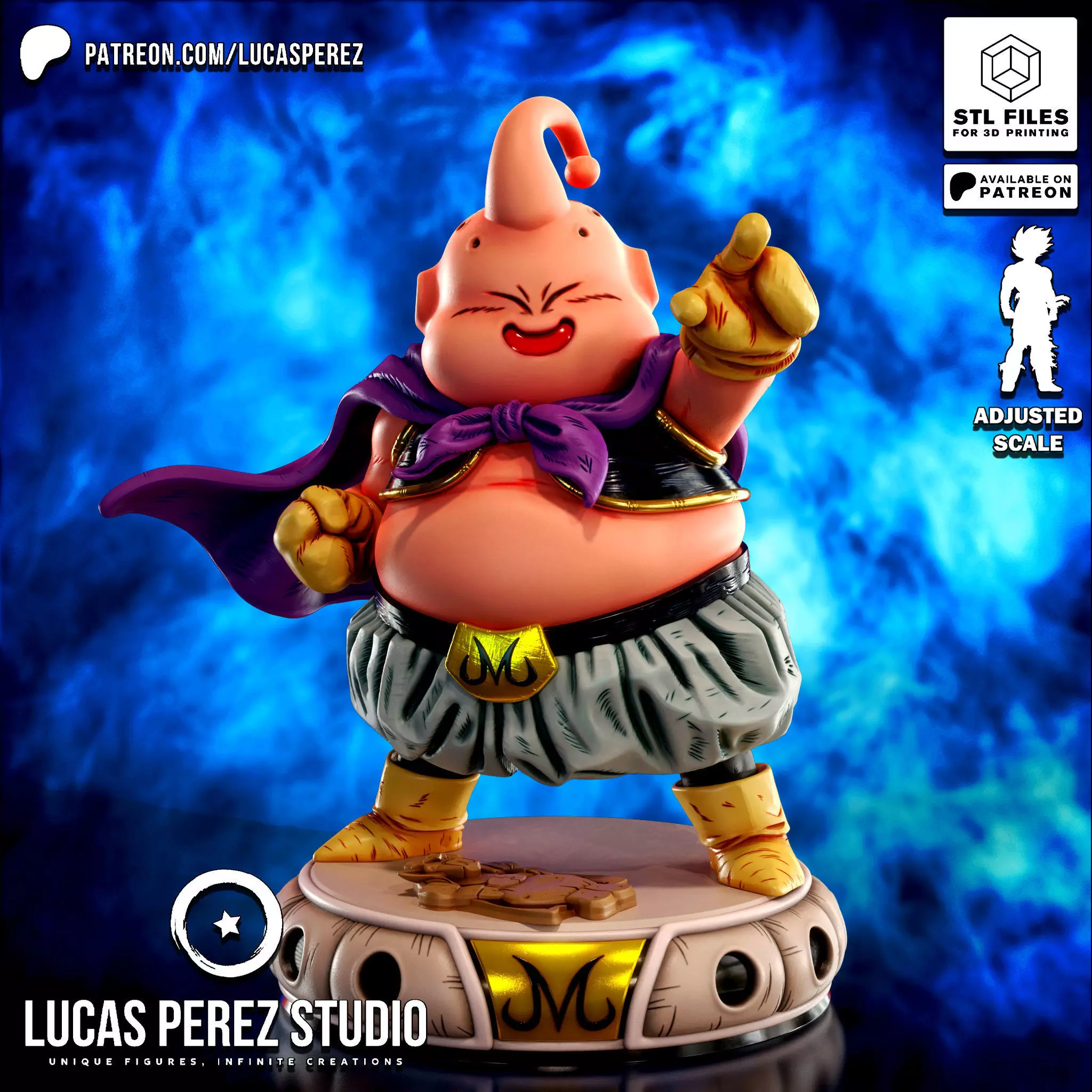MAJIN BUU CHIBI 3D print model_0
