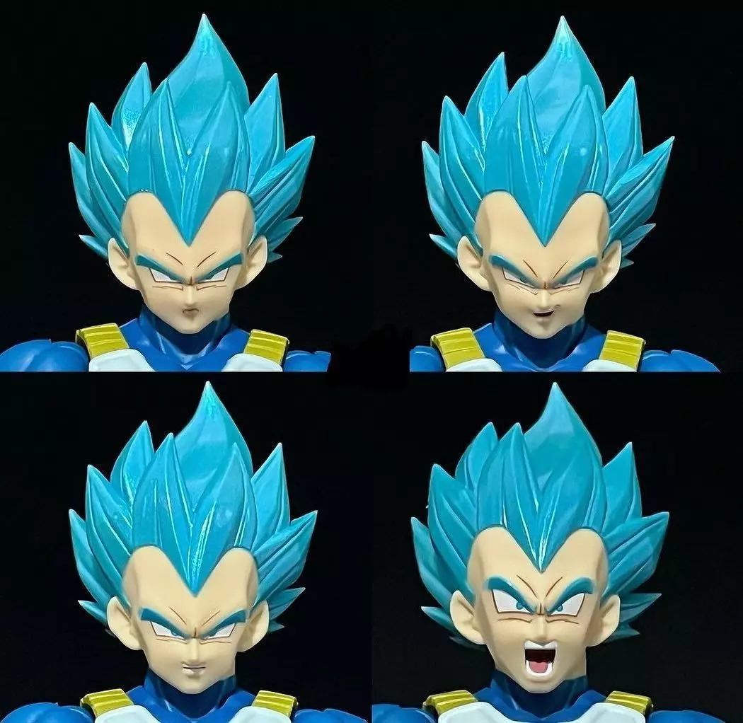 Vegeta ssj blue god 3D print model_4
