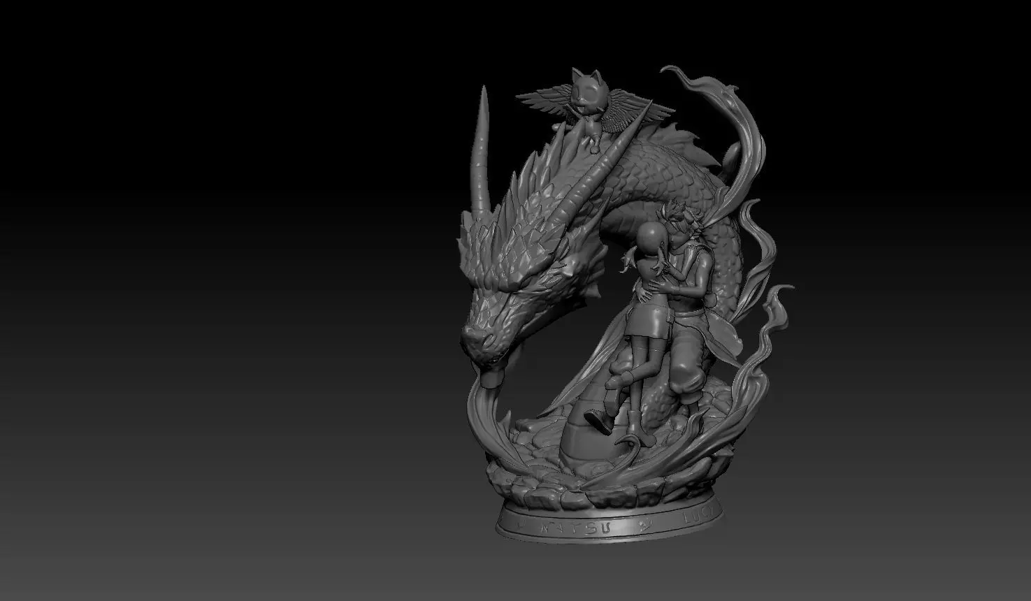 FAN MADE FAIRY TAIL 3D model_0