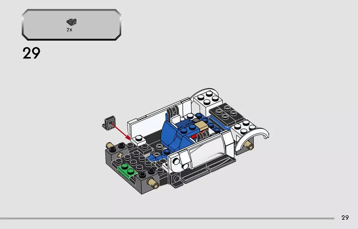 TwindBricks3D - 77240 Bugatti Centodieci Hyper Sports Car 3D print model_28