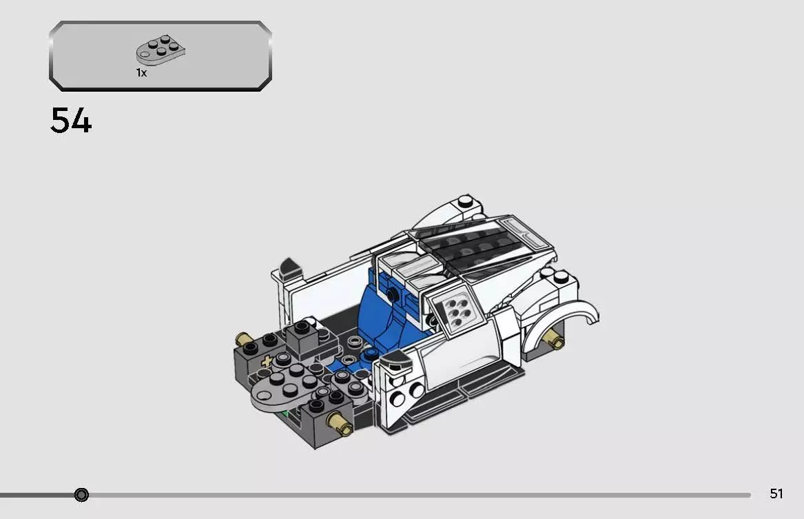 TwindBricks3D - 77240 Bugatti Centodieci Hyper Sports Car 3D print model_50
