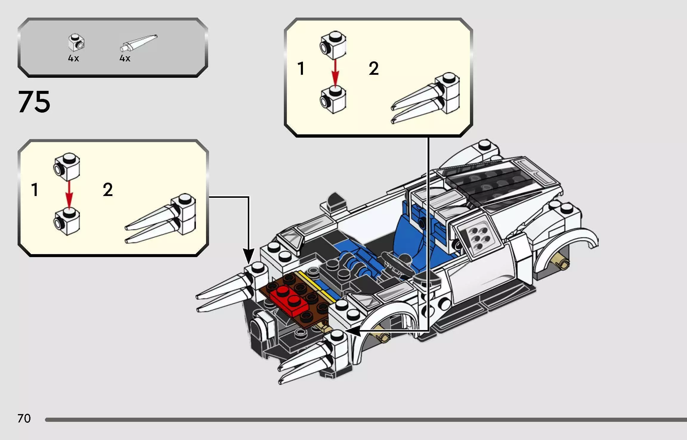 TwindBricks3D - 77240 Bugatti Centodieci Hyper Sports Car 3D print model_69
