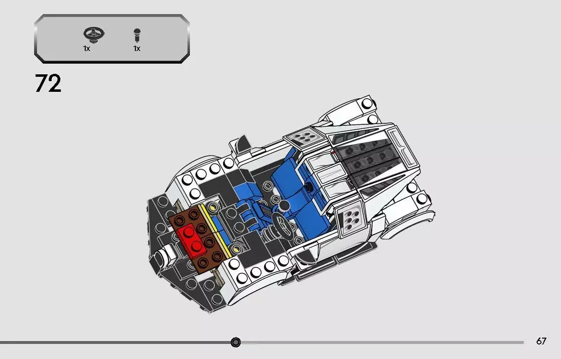 TwindBricks3D - 77240 Bugatti Centodieci Hyper Sports Car 3D print model_66