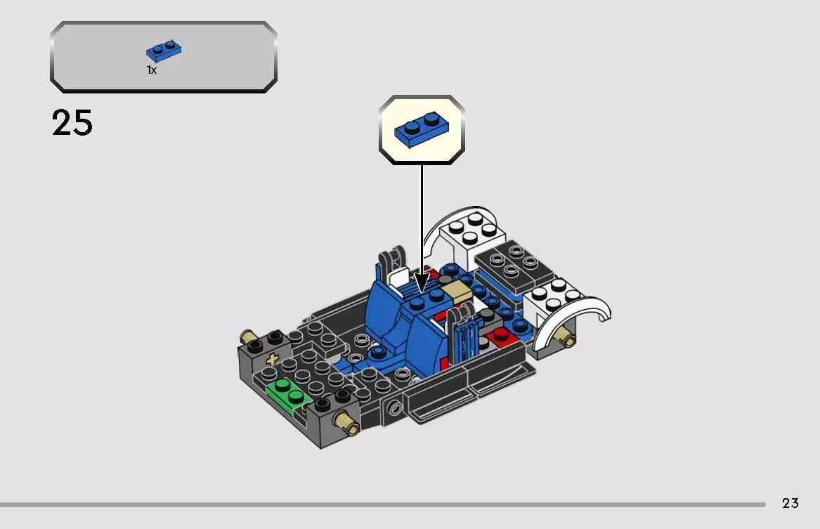 TwindBricks3D - 77240 Bugatti Centodieci Hyper Sports Car 3D print model_22