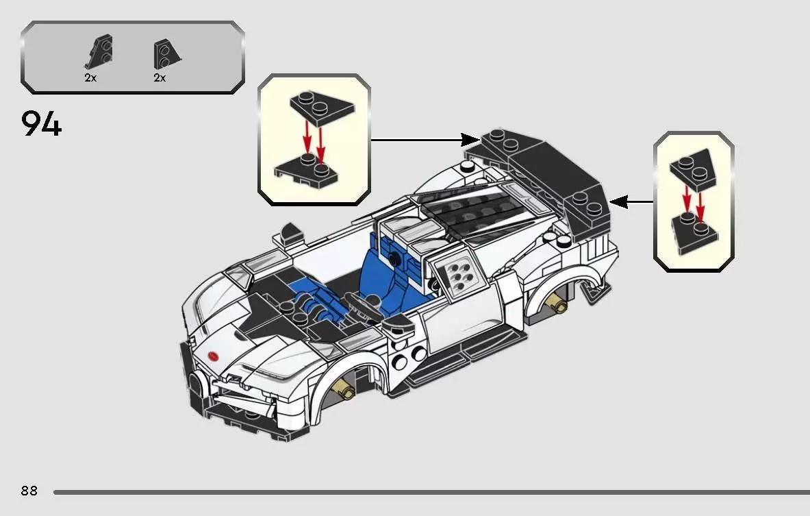 TwindBricks3D - 77240 Bugatti Centodieci Hyper Sports Car 3D print model_87
