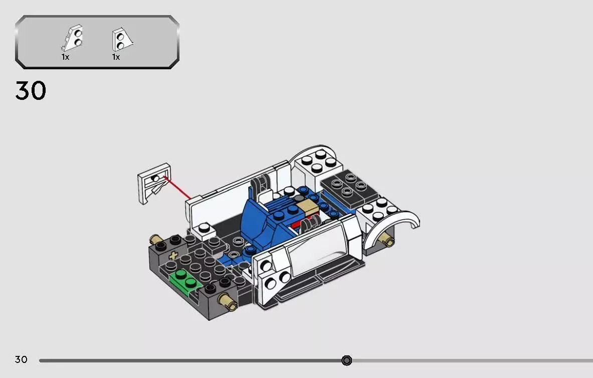 TwindBricks3D - 77240 Bugatti Centodieci Hyper Sports Car 3D print model_29