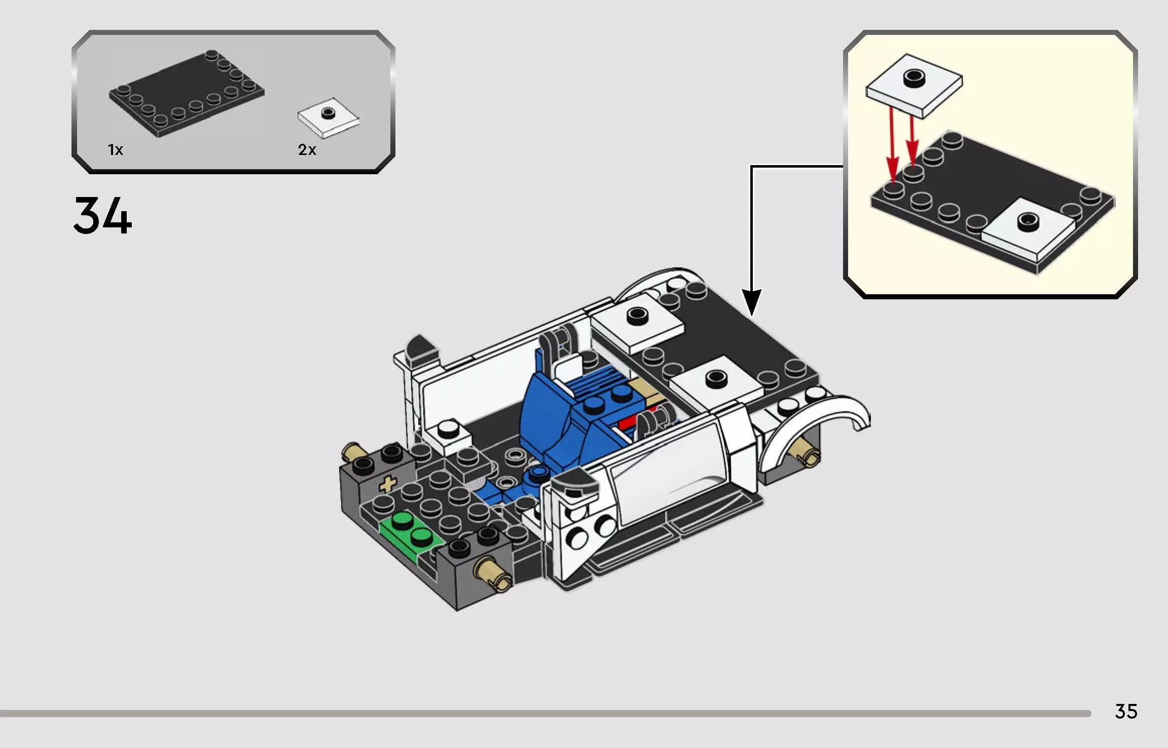TwindBricks3D - 77240 Bugatti Centodieci Hyper Sports Car 3D print model_34