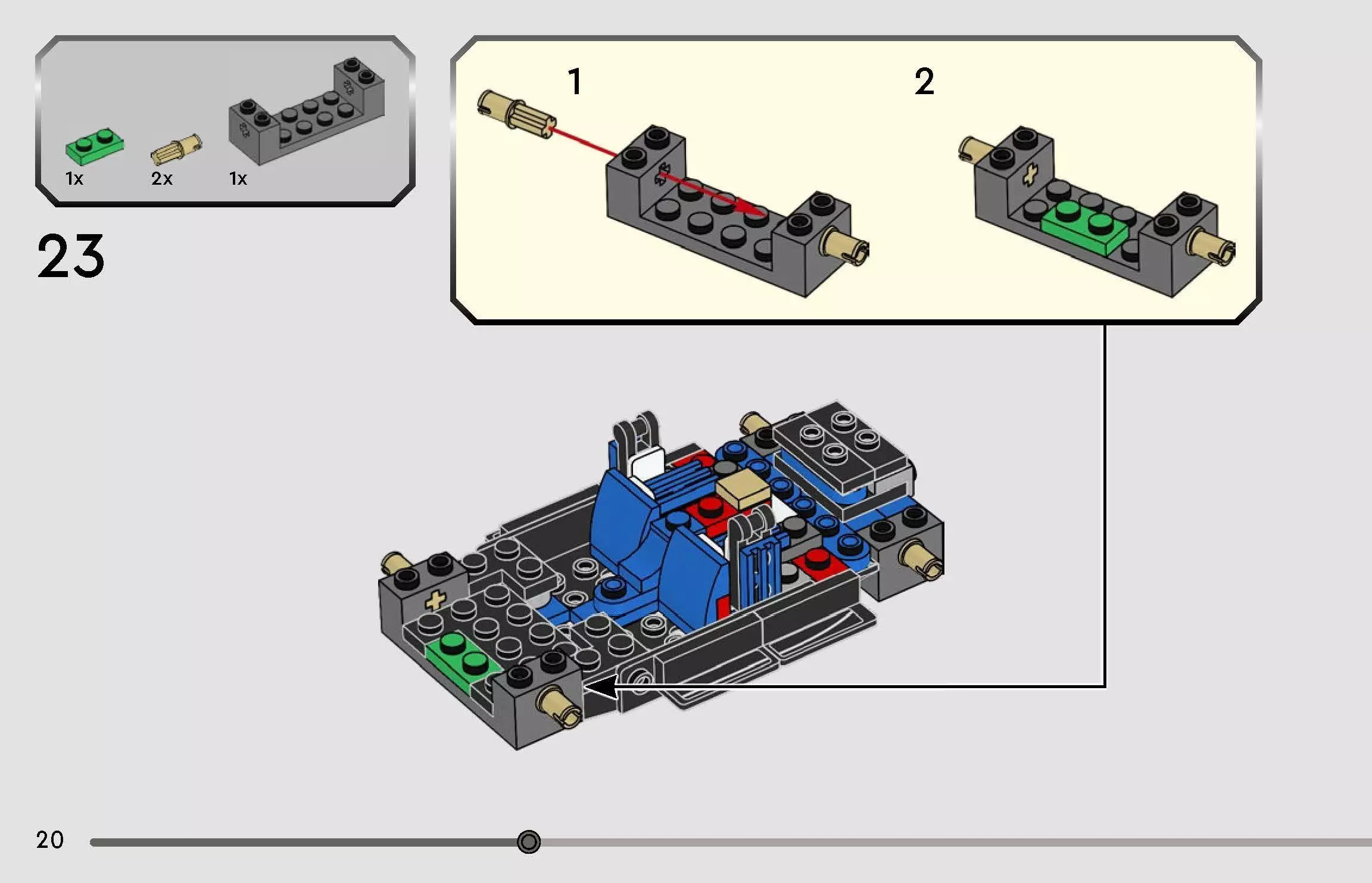 TwindBricks3D - 77240 Bugatti Centodieci Hyper Sports Car 3D print model_19