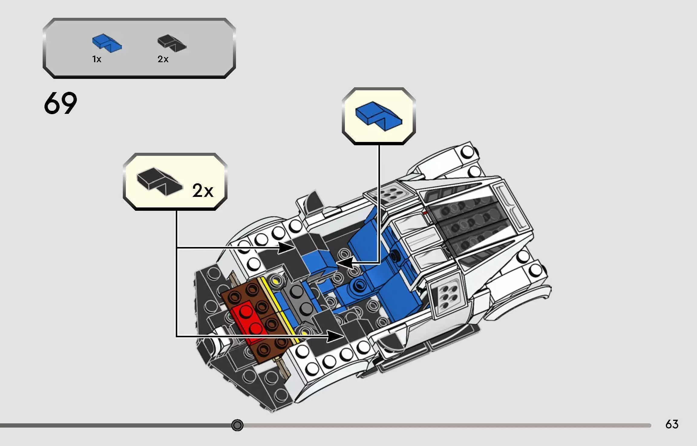TwindBricks3D - 77240 Bugatti Centodieci Hyper Sports Car 3D print model_62