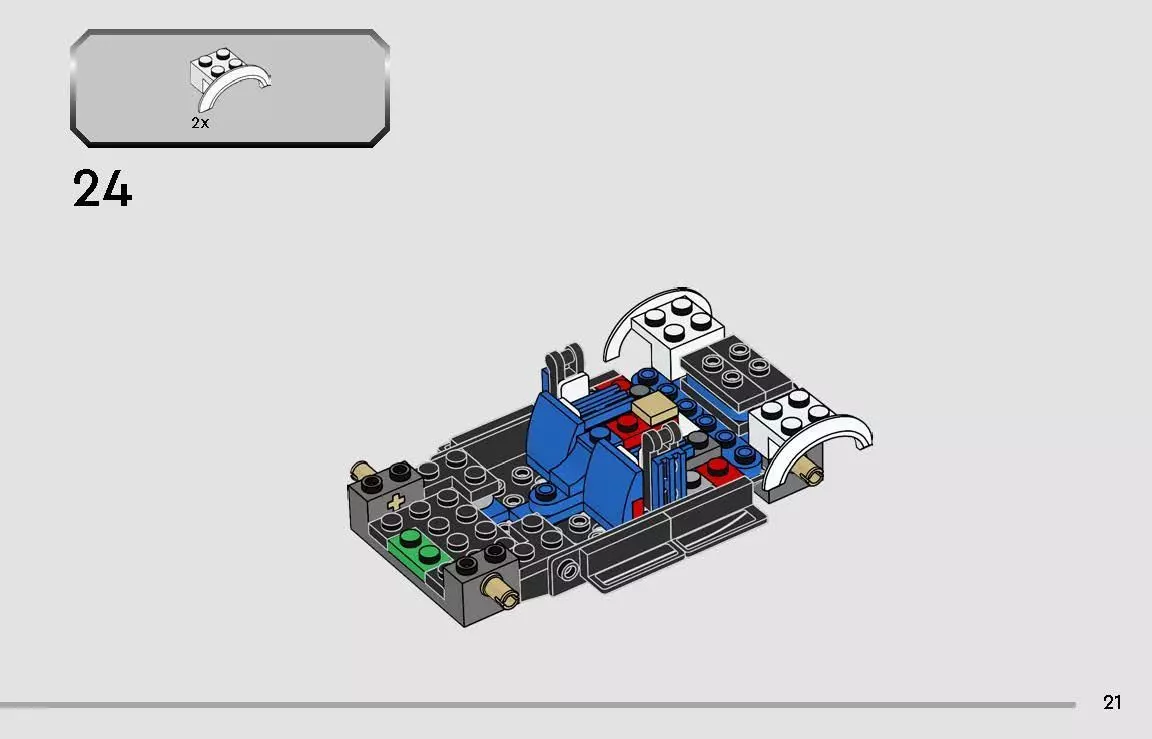 TwindBricks3D - 77240 Bugatti Centodieci Hyper Sports Car 3D print model_20