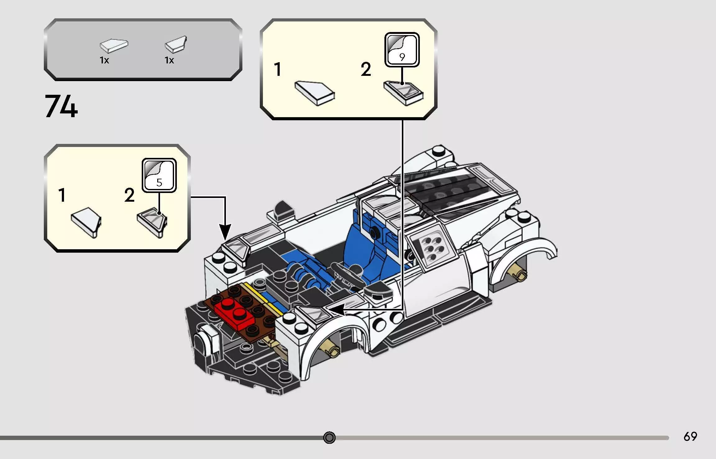 TwindBricks3D - 77240 Bugatti Centodieci Hyper Sports Car 3D print model_68