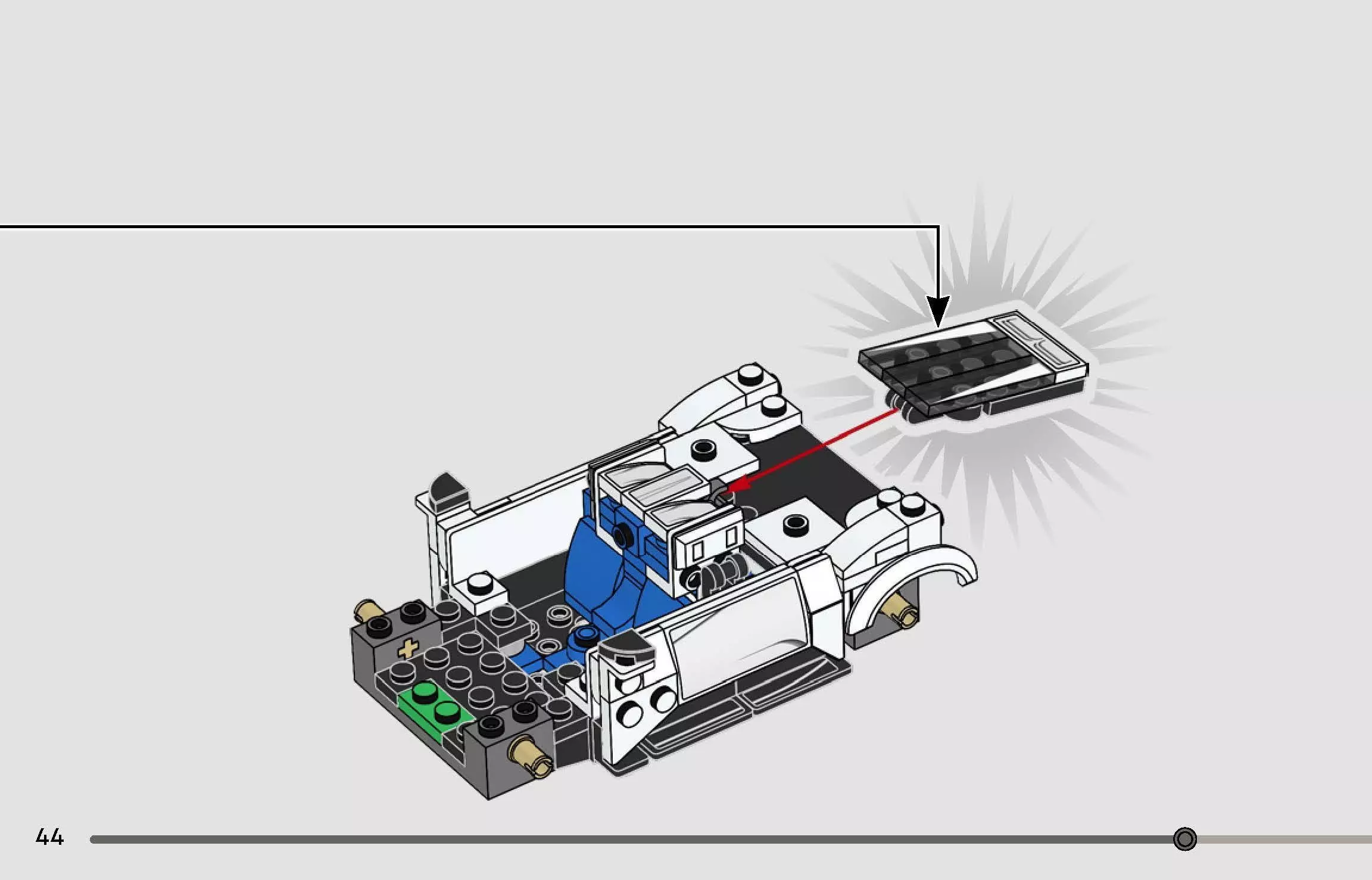 TwindBricks3D - 77240 Bugatti Centodieci Hyper Sports Car 3D print model_43