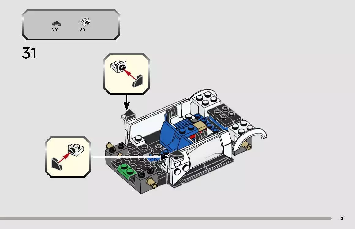TwindBricks3D - 77240 Bugatti Centodieci Hyper Sports Car 3D print model_30