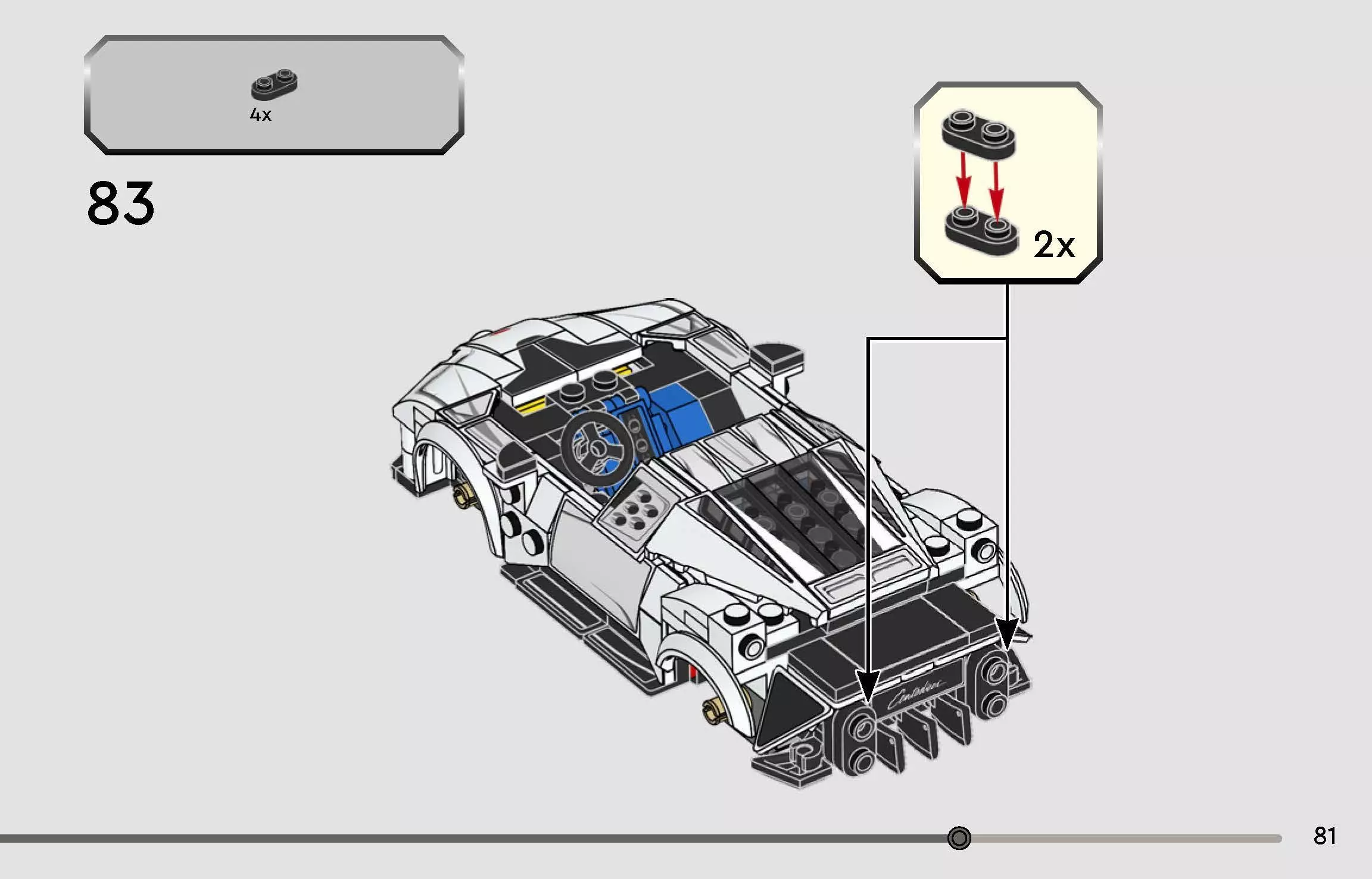 TwindBricks3D - 77240 Bugatti Centodieci Hyper Sports Car 3D print model_80