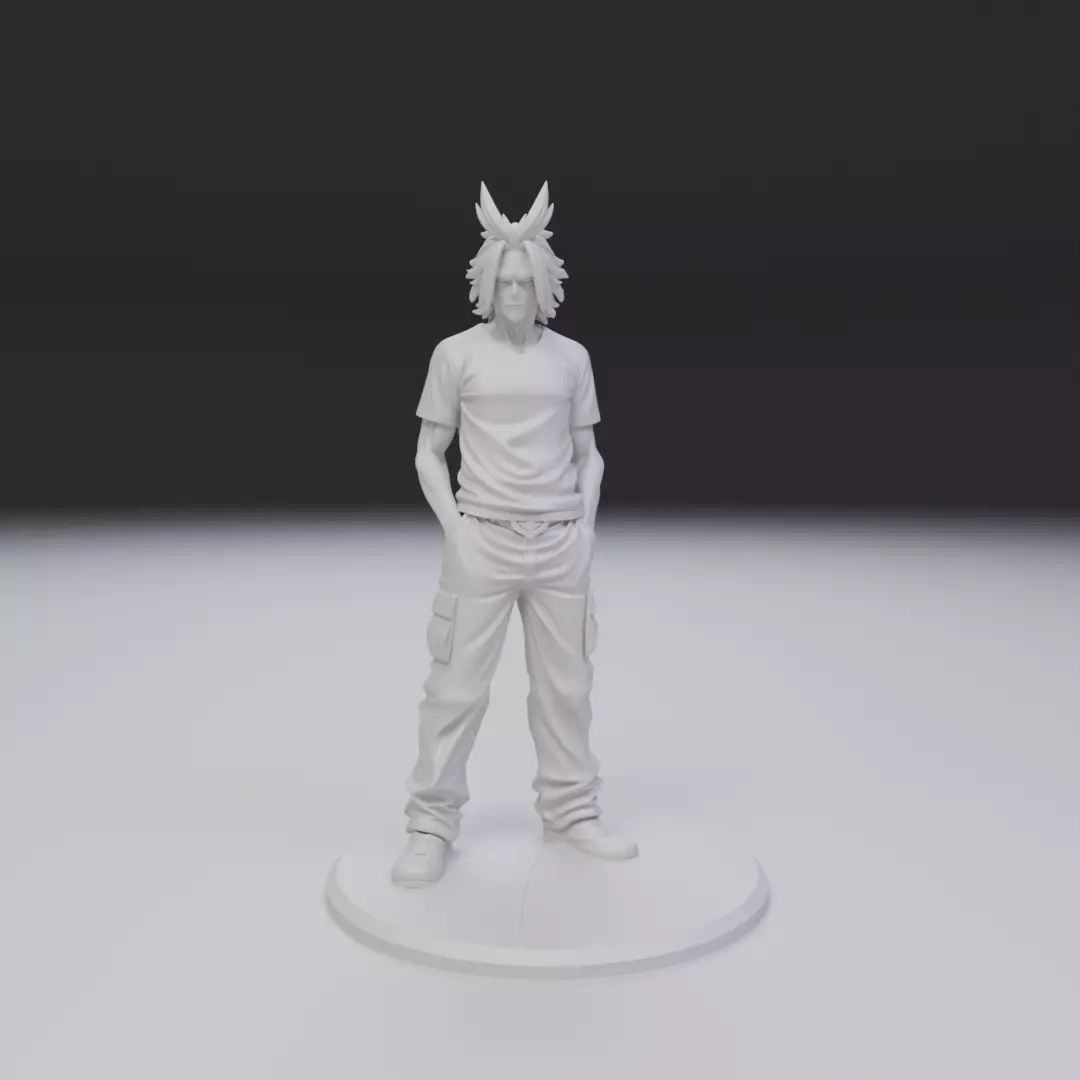 All Might 3D print model_16
