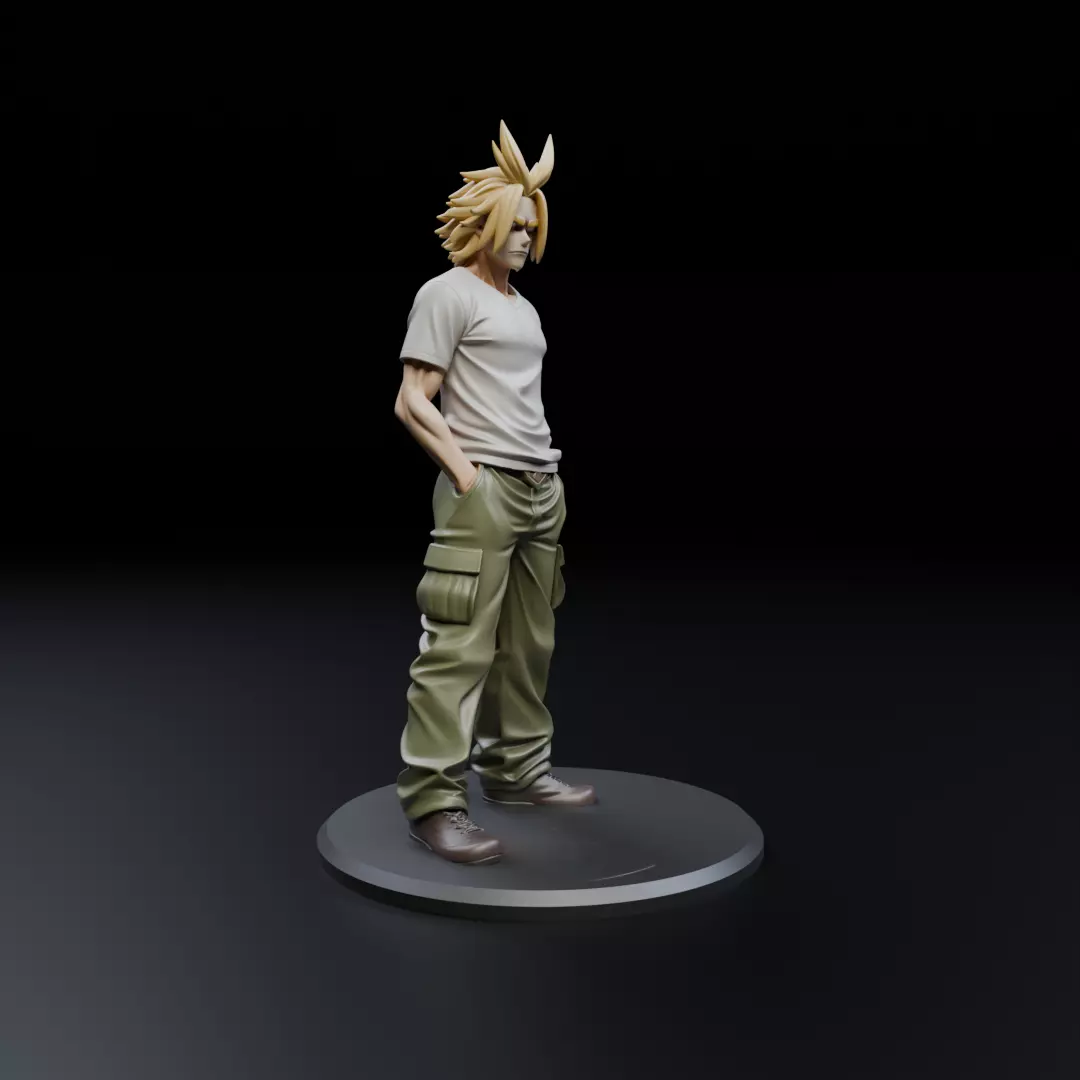 All Might 3D print model_11