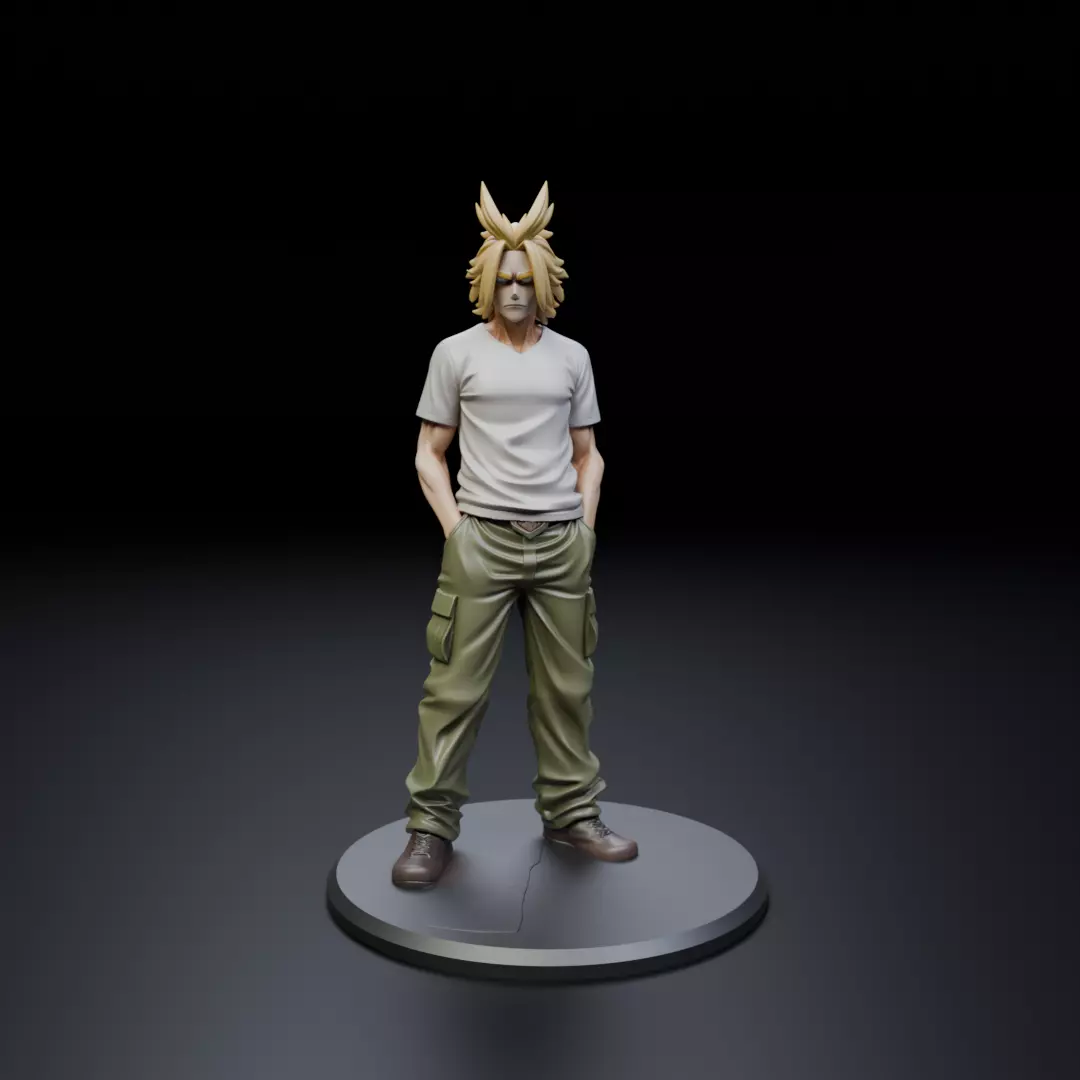 All Might 3D print model_15