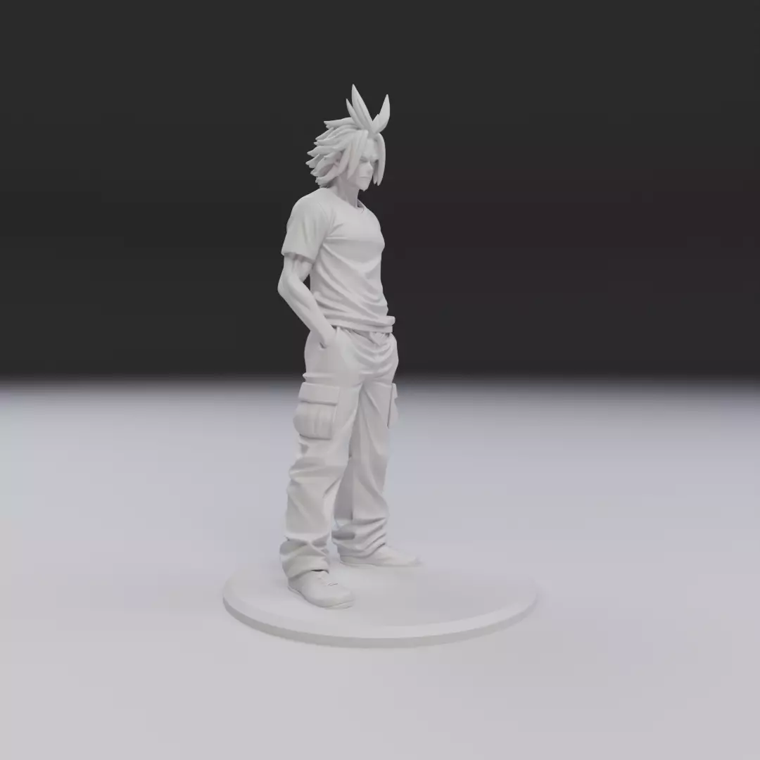 All Might 3D print model_12