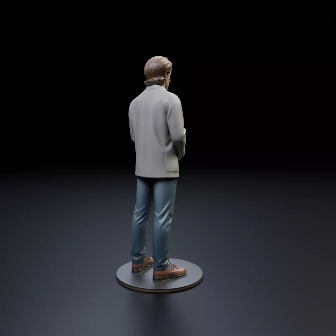 Model man 3D print model_14