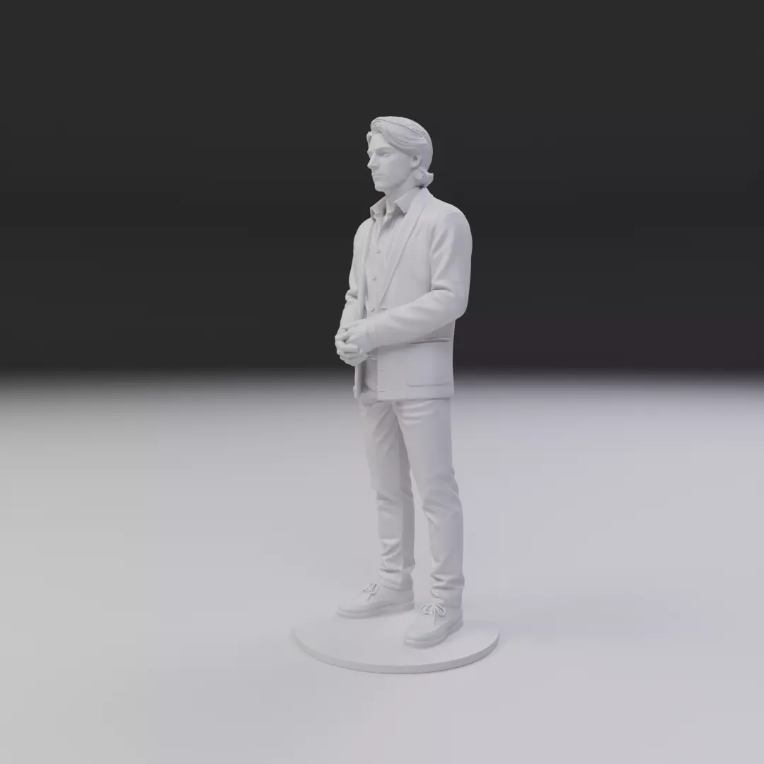 Model man 3D print model_9