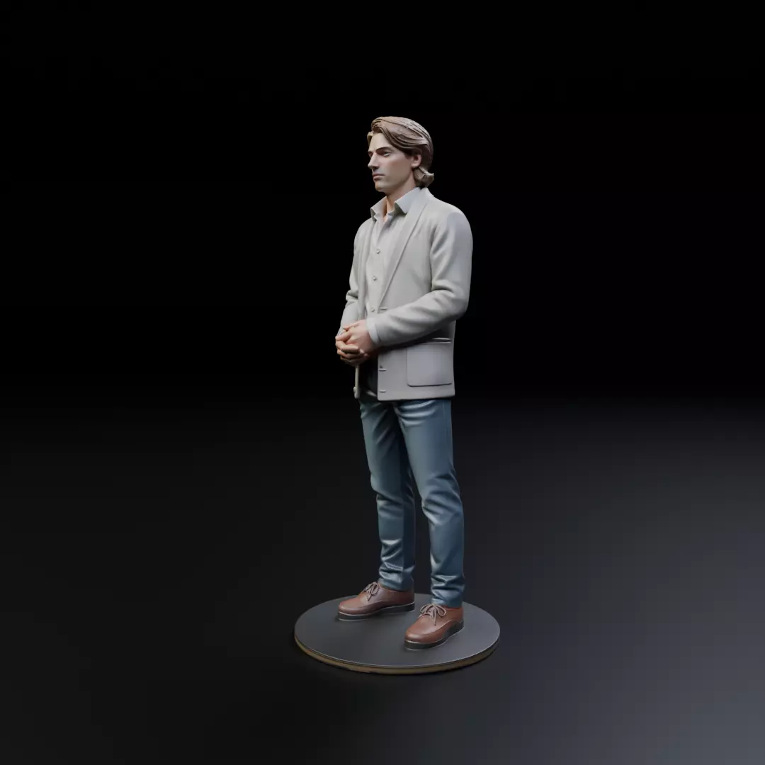 Model man 3D print model_10