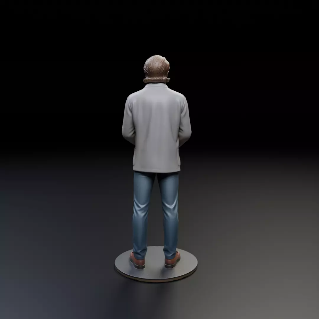 Model man 3D print model_6