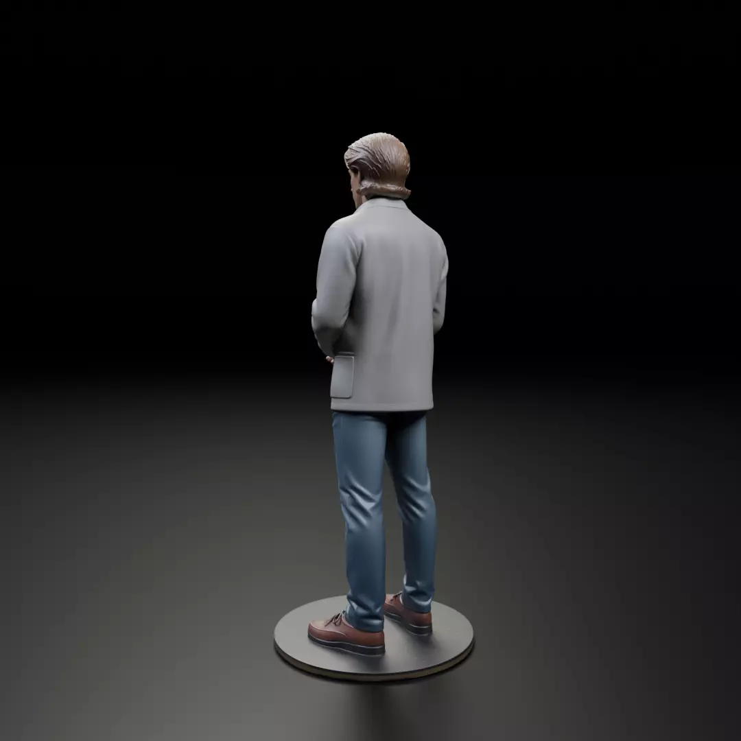 Model man 3D print model_8