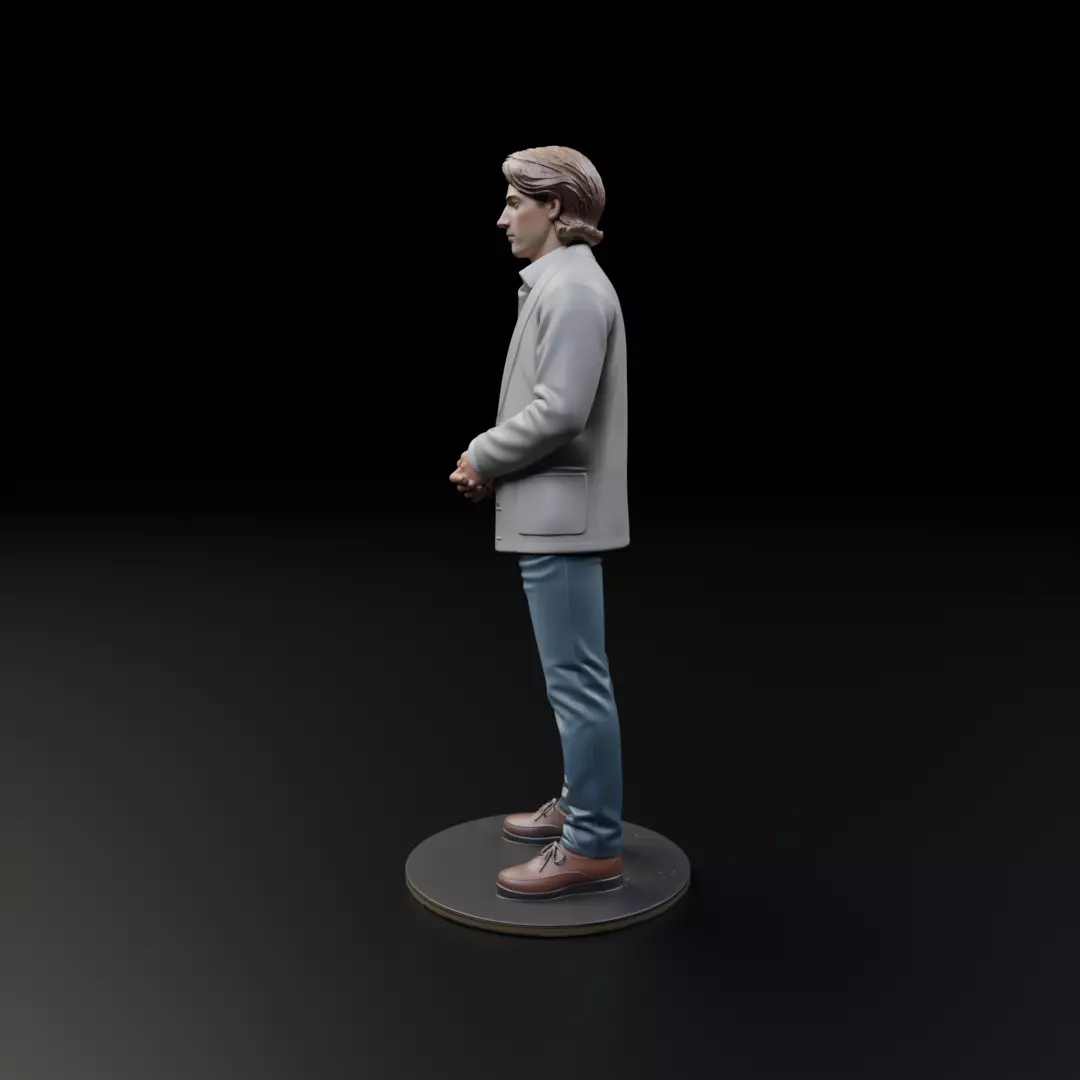 Model man 3D print model_4