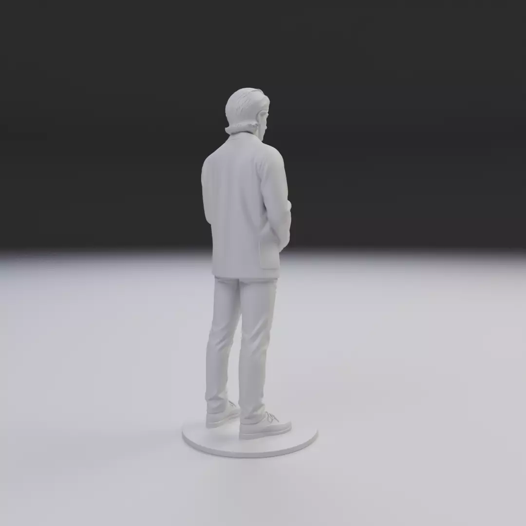 Model man 3D print model_13