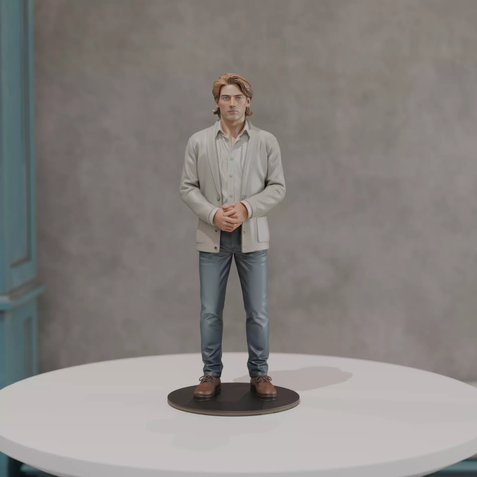 Model man 3D print model_0