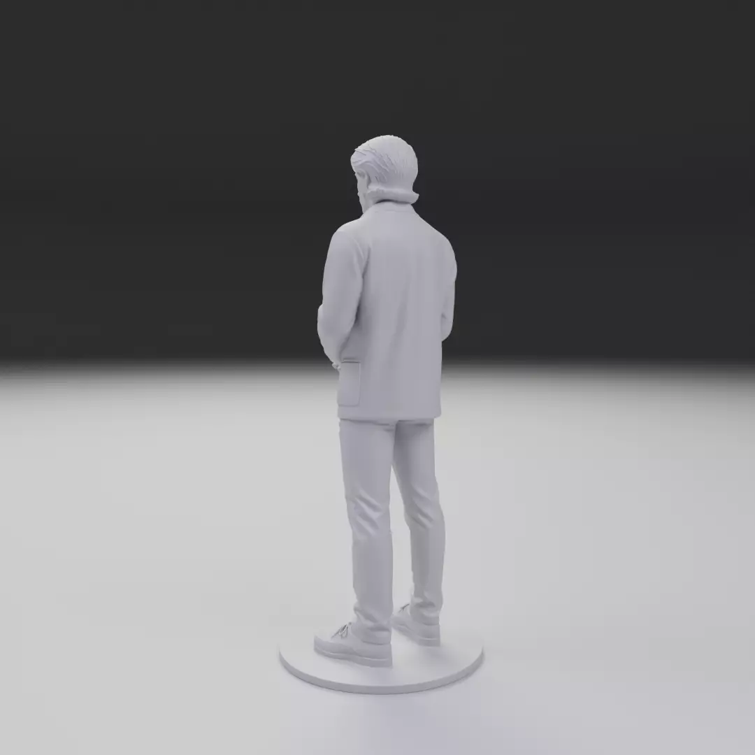 Model man 3D print model_7