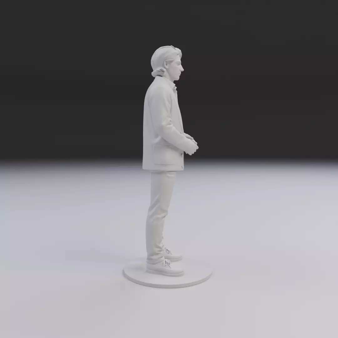 Model man 3D print model_1