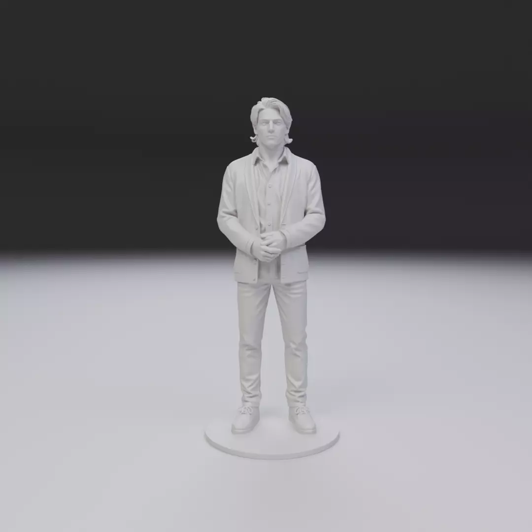 Model man 3D print model_15