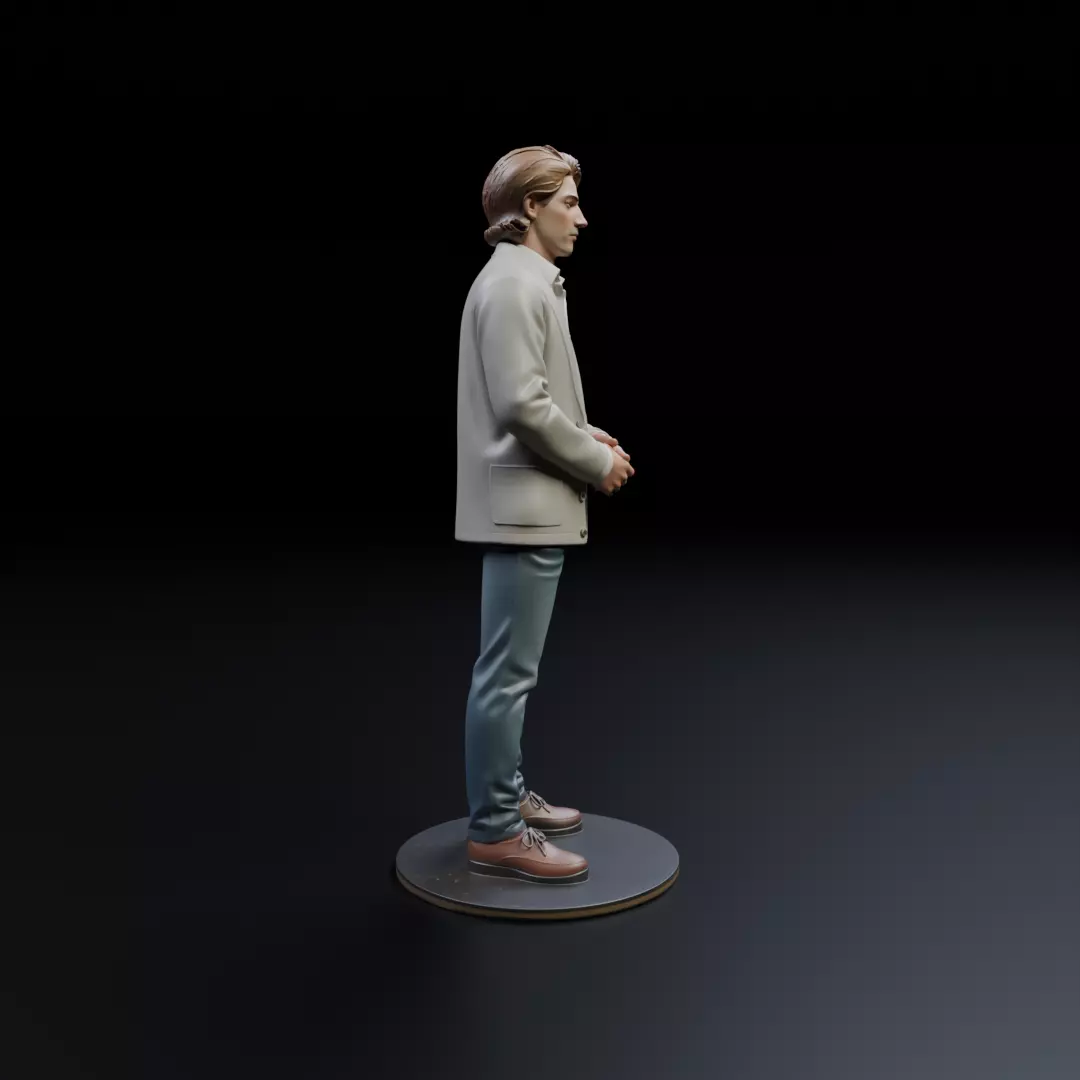 Model man 3D print model_2