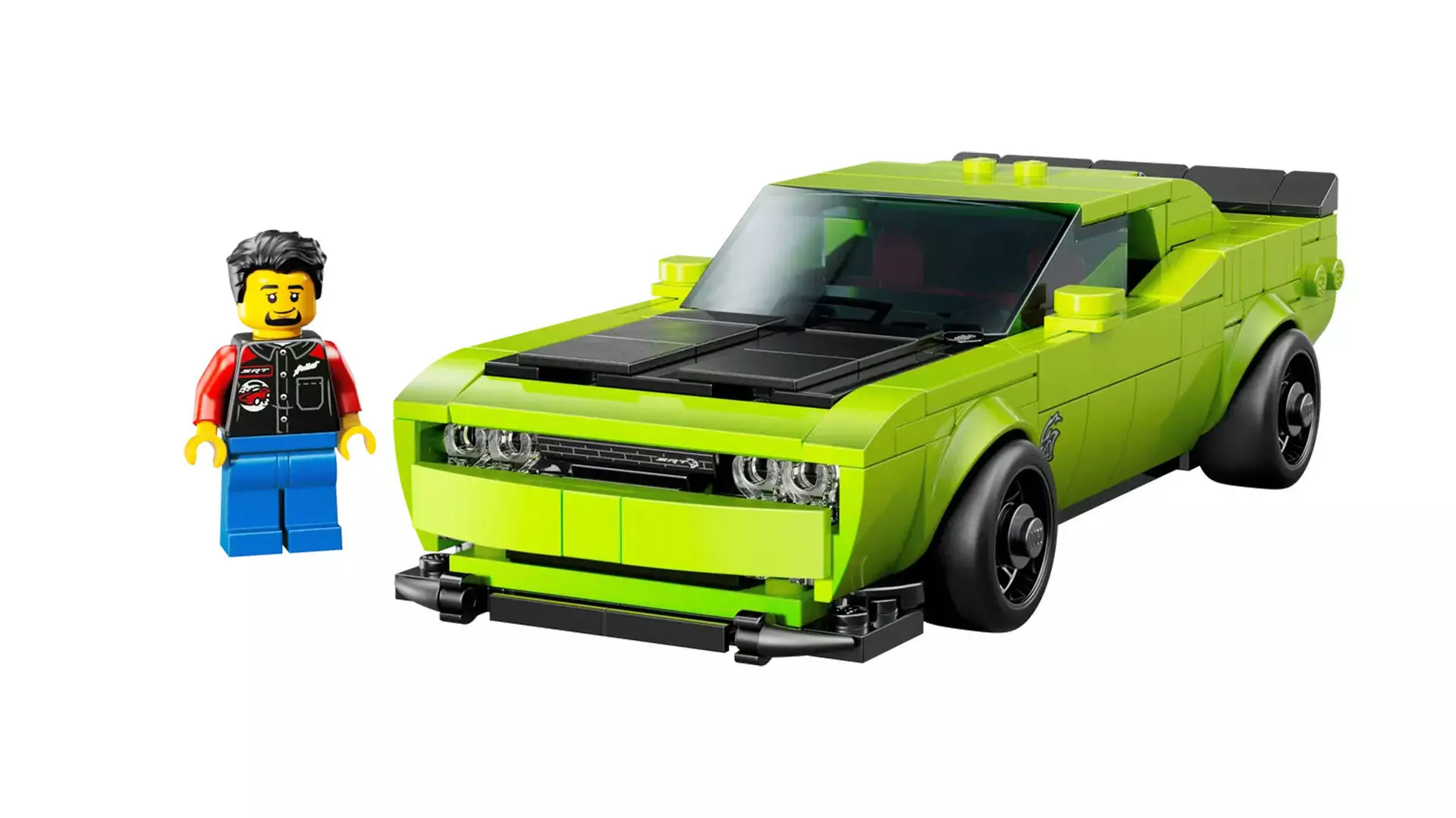 TwindBricks3D - 77237 Dodge Challenger SRT Hellcat Sports Car 3D print model_0
