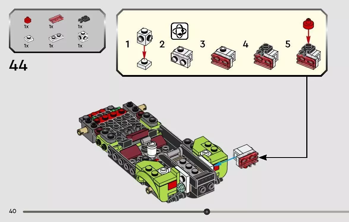 TwindBricks3D - 77237 Dodge Challenger SRT Hellcat Sports Car 3D print model_35