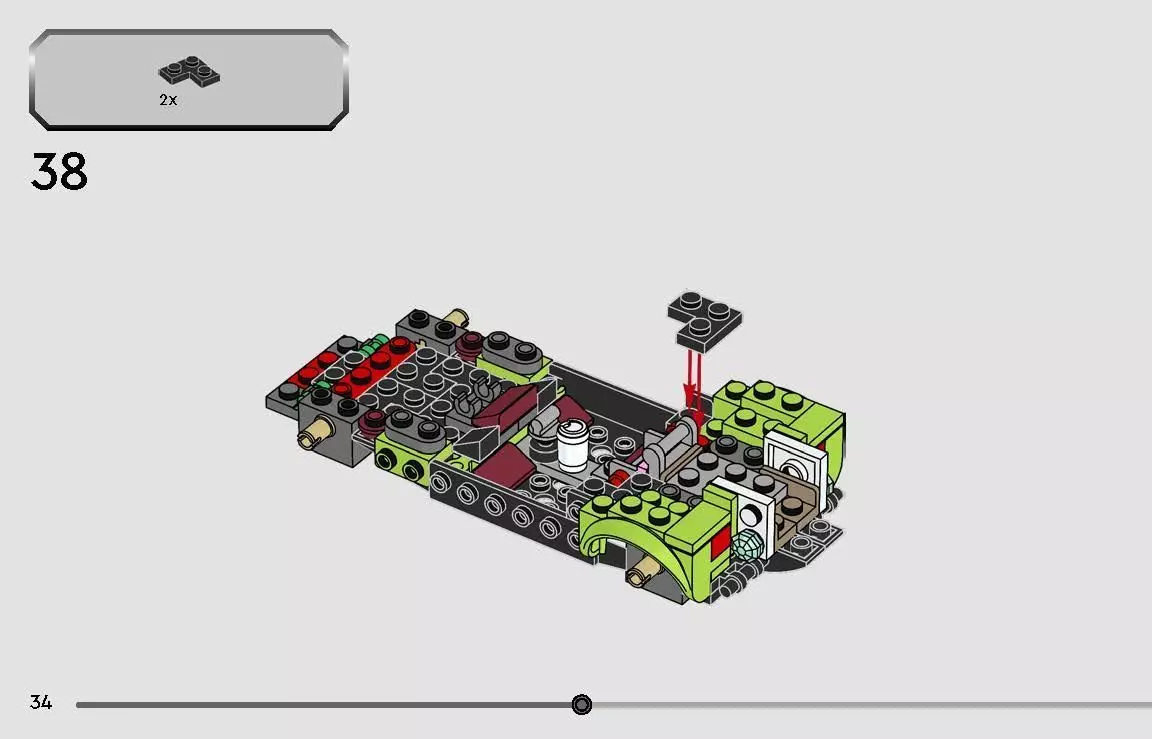 TwindBricks3D - 77237 Dodge Challenger SRT Hellcat Sports Car 3D print model_25
