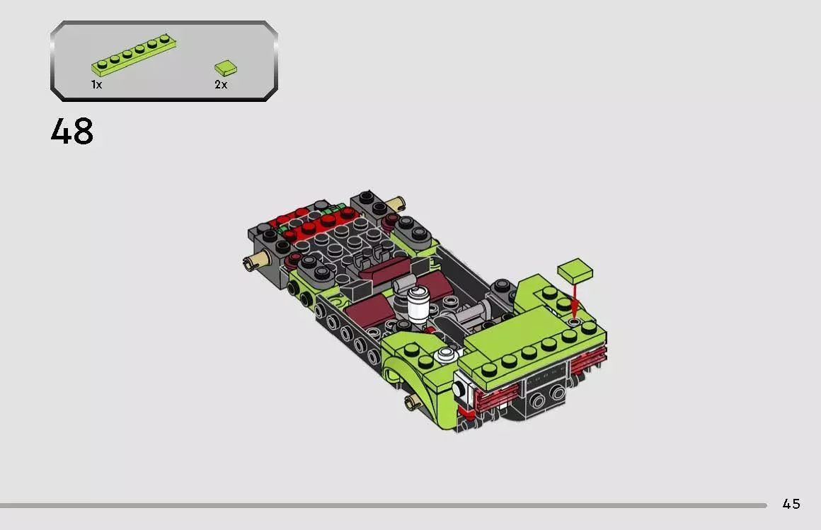 TwindBricks3D - 77237 Dodge Challenger SRT Hellcat Sports Car 3D print model_46