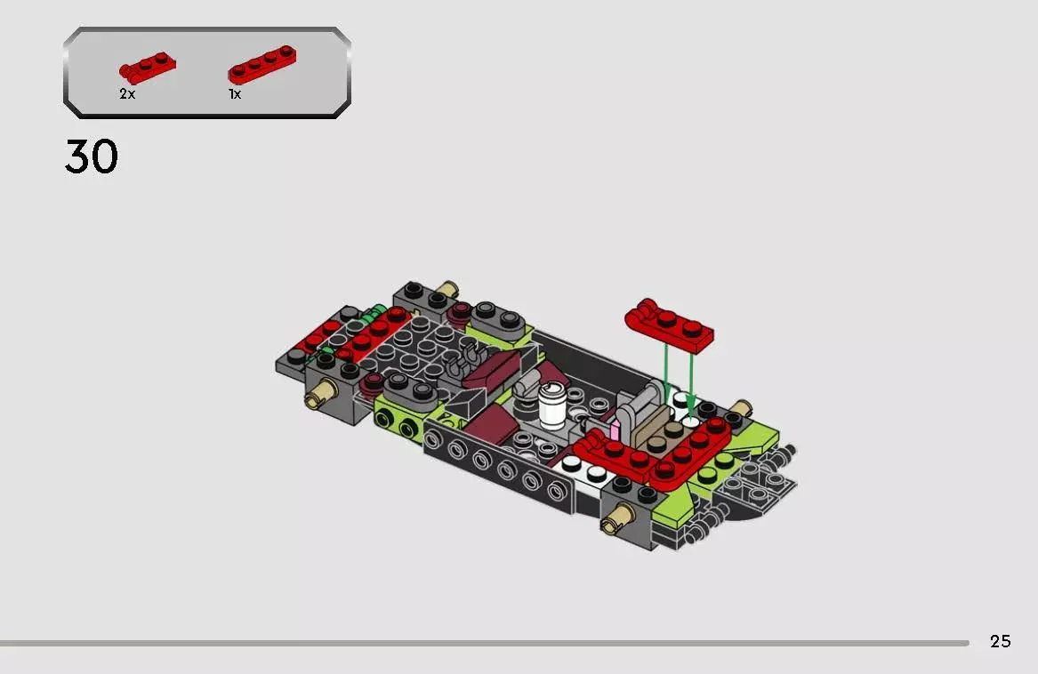 TwindBricks3D - 77237 Dodge Challenger SRT Hellcat Sports Car 3D print model_21